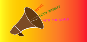 share your website